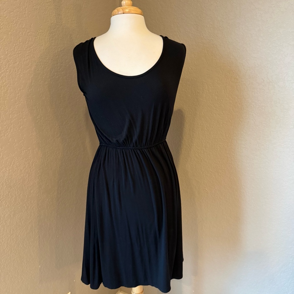 a.n.a Black Sleeveless Mini Dress Medium